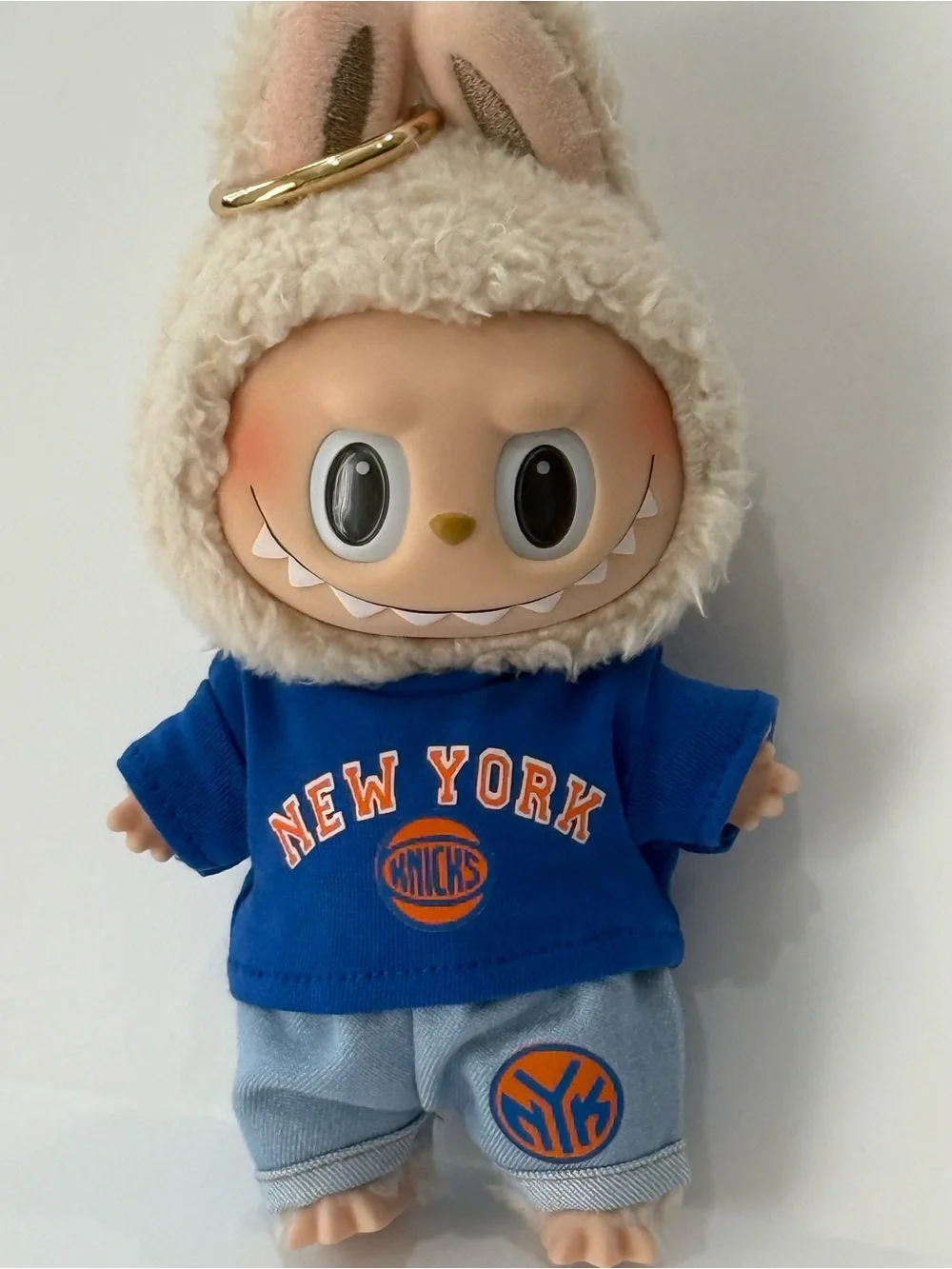 New York Knicks Labubu 2pc CHAMPIONS 2026 outfit NY